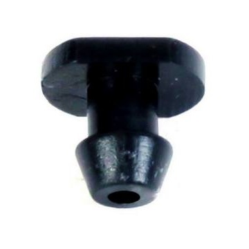 PVC軟管堵頭 6mm  |自動噴滴灌系統|4x7mm PVC毛黑軟管配件