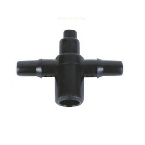二出滴箭分水器 3/5mm  |自動噴滴灌系統|3/5mm PVC毛黑軟管配件