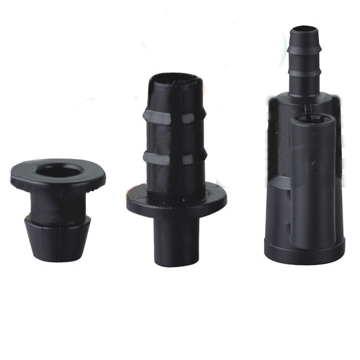 4分內牙噴頭連接頭（適合插桿9/12mm/3分PVC毛管）三套件產品圖