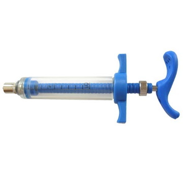 藍色可調塑鋼注射器 10ML產品圖
