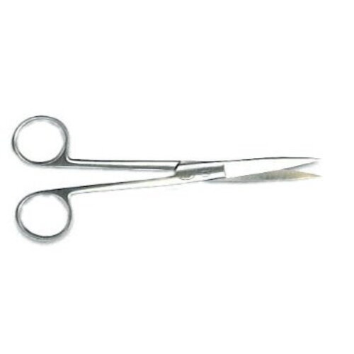 不鏽鋼雙尖剪刀Straight Scissor S/S  |豬/Swine|獸醫器材|手術器材