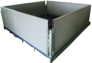 PVC隔板保育欄藍板(寬2.4x深2.4M)  |豬/Swine|畜舍建材|保育欄