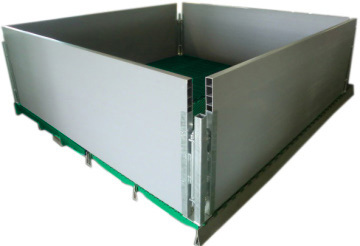 PVC隔板保育欄綠板(寬2.4x深2.4M)產品圖