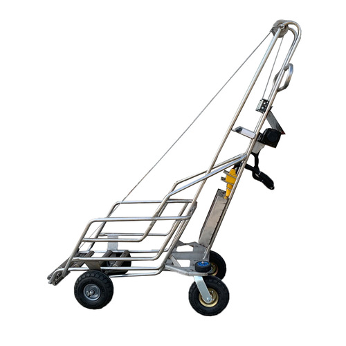 不鏽鋼充電式拉棄豬車