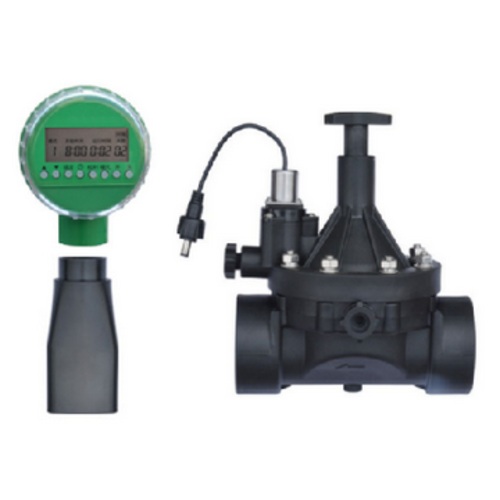 電磁閥加控制器 1.5  |自動噴滴灌系統|自動定時器