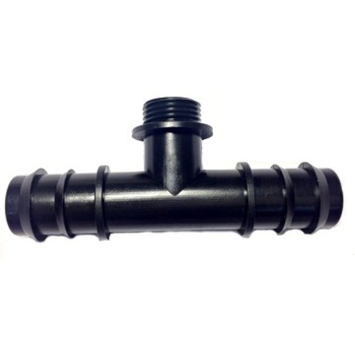PE管倒牙三通 1/2"X25mm  |自動噴滴灌系統|水管零配件及工具