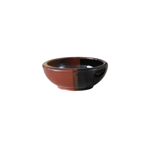 364-475 半紅黑-花藝盆  |傑達園藝棋盤花園|日本和桜-盆景/陶盆/花藝工具資材