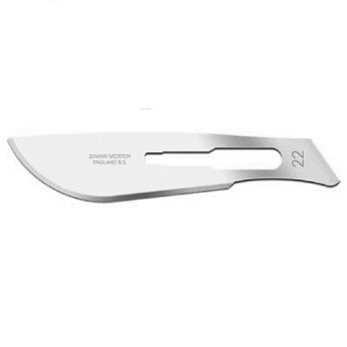 #22不鏽鋼手術刀片(盒)Scalpel Blades  |豬/Swine|獸醫器材|手術器材
