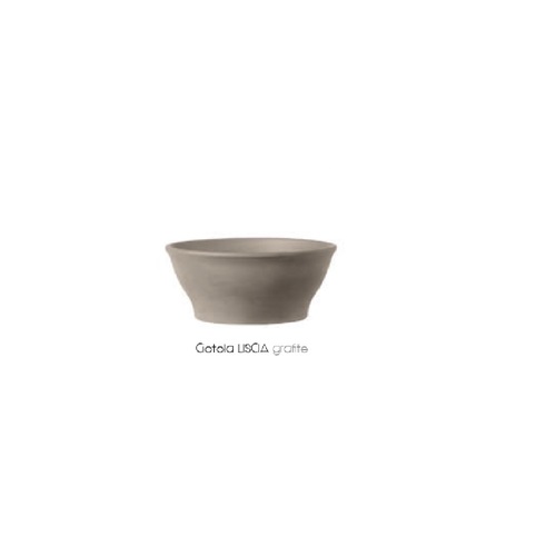 BG-27 素面碗型盆 - 摩卡色  |傑達園藝棋盤花園|Deroma 帝羅馬-義大利陶盆 |摩卡色