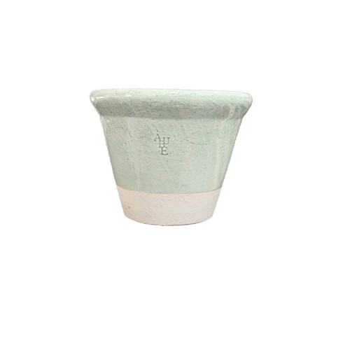 KAM-11T 薄荷帶綠  |傑達園藝棋盤花園|AUBE 歐碧-韓國手工陶盆