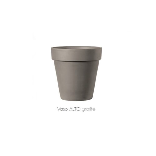 VAG-26 摩卡高盆  |傑達園藝棋盤花園|Deroma 帝羅馬-義大利陶盆 |摩卡色