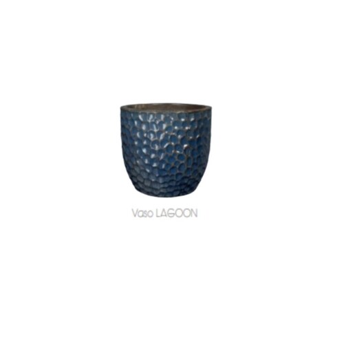 VAL-38A釉燒千印盆/寶石藍產品圖