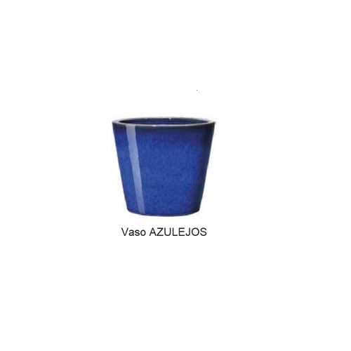 VAZ-23A 蘇萊-立錐型彩瓷陶盆 A/深藍產品圖