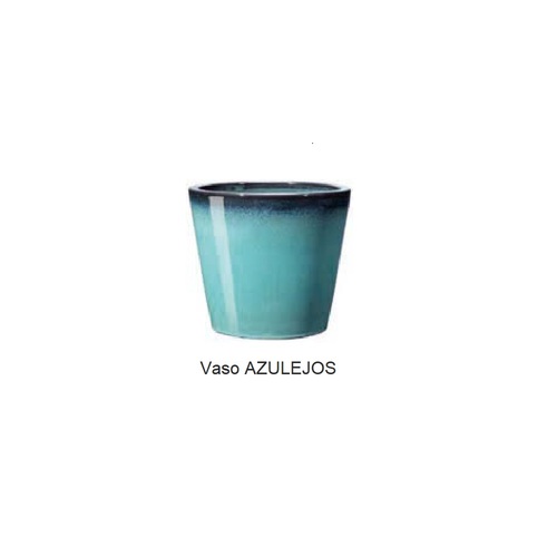 VAZ-23B 蘇萊-立錐型彩瓷陶盆 B/湖綠產品圖