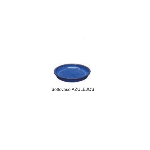 VAZ-25SA 蘇萊-彩瓷陶水盤 A/深藍產品圖