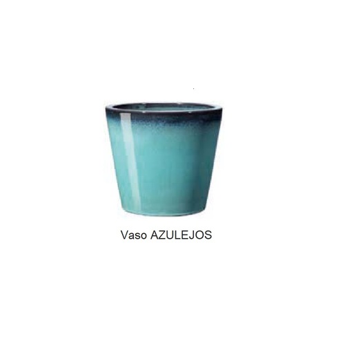 VAZ-28B 蘇萊-立錐型彩瓷陶盆 B/湖綠產品圖