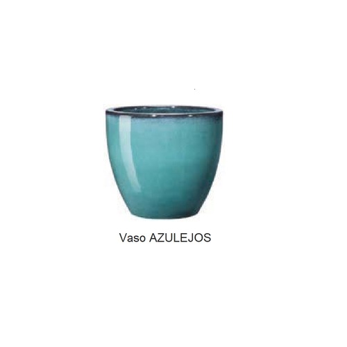 VAZ-28E 蘇萊-圓錐型彩瓷陶盆 E/湖綠產品圖