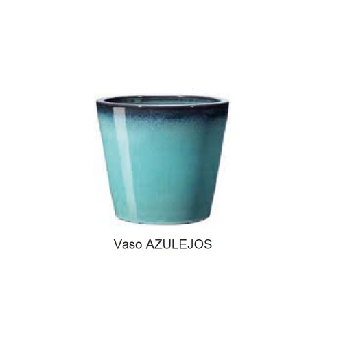 VAZ-36B 蘇萊-立錐型彩瓷陶盆 B/湖綠產品圖