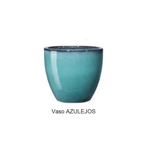 VAZ-36E 蘇萊-圓錐型彩瓷陶盆 E/湖綠產品圖