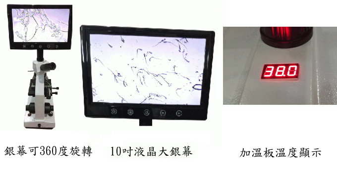 38℃數顯恒溫一體數碼顯微鏡