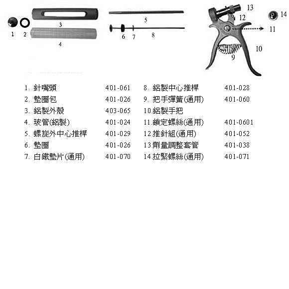 德製槍型連續25cc Muto Syringe 25cc