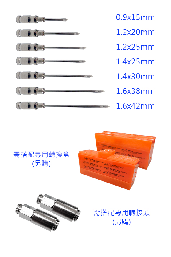 易拆卸針頭 1.6x42mm (20支/盒)