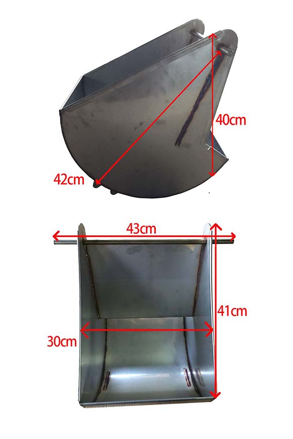 白鐵大母槽 - S/S Sow big Feeder